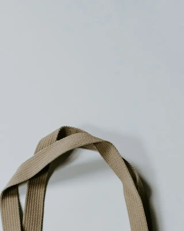 Tote de kraft reutilizable: detalle 2